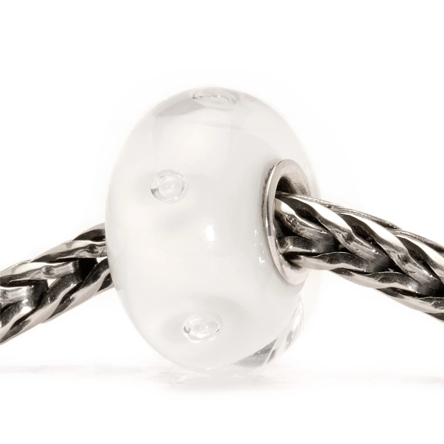 White Bubbles Bead - Image 3